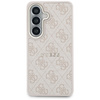 Etui Guess 4G Embossed Ring MagSafe do   Samsung Galaxy S26 różowy