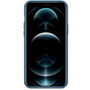Nillkin Super Frosted Shield wzmocnione etui pokrowiec + podstawka iPhone 13 Pro Max niebieski
