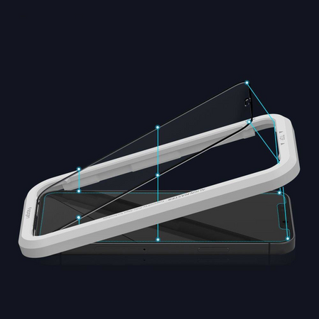 SZKŁO HARTOWANE SPIGEN ALM GLASS FC GALAXY A52 / A52S BLACK