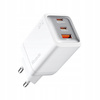 MCDODO SZYBKA ŁADOWARKA SIECIOWA ZASILACZ KOSTKA 3X USB-C PD USB 67W BIAŁA