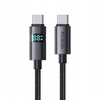 MCDODO CABLE WITH DISPLAY USB-C FAST CHARGING USB TYPE C 5A 100W 1M