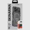 Etui Skinarma Saido do iPhone 17 Pro     Magnetic Charging grafitowy