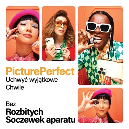 Zestaw PanzerGlass Bundle 3in1 etui przezroczyste + folia + osłona aparatu do iPhone 15 Plus