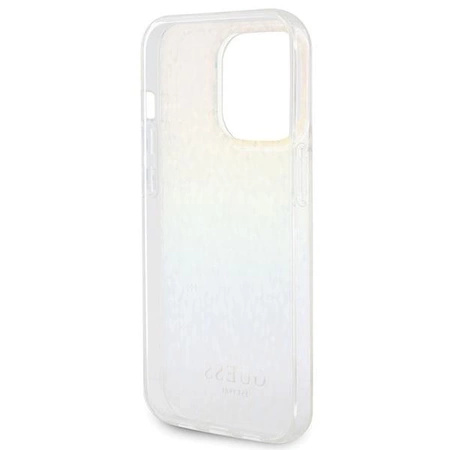 Etui Guess IML Faceted Mirror Disco Iridescent na iPhone 14 Pro Max - wielokolorowe