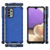 Honeycomb etui pancerny pokrowiec z żelową ramką Samsung Galaxy A03s niebieski