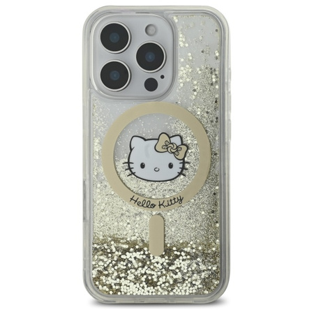 HELLO KITTY HARDCASE LIQUID GLITTER DO TELEFONÓW IPHONE 16 PRO MAX
