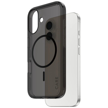 Etui CARE by PanzerGlass Flagship Urban Explorer w. Black MagSafe na iPhone 17 - czarne
