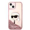 Karl Lagerfeld KLHCP14MLNKHCP iPhone 14 Plus 6,7" różowy/pink hardcase Glitter Karl Head