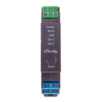 SHELLY PRO 2 PRZEKAŹNIK INTELIGENTNY DO ZARZĄDZANIA SPRZĘTEM ELEKTRONICZNYM