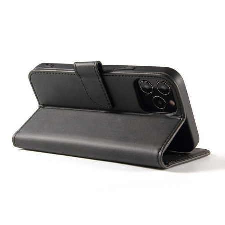 Magnet Case elegancki futerał etui pokrowiec z klapką i funkcją podstawki OnePlus Nord CE 5G czarny