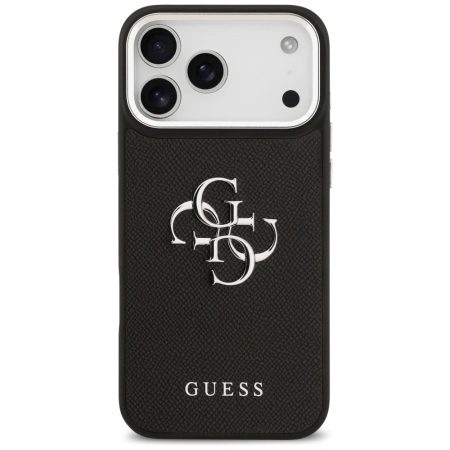 GUESS ETUI GRAINED BIG 4G CLASSIC LOGO DO IPHONE 17 PRO MAX ELEGANCKIE