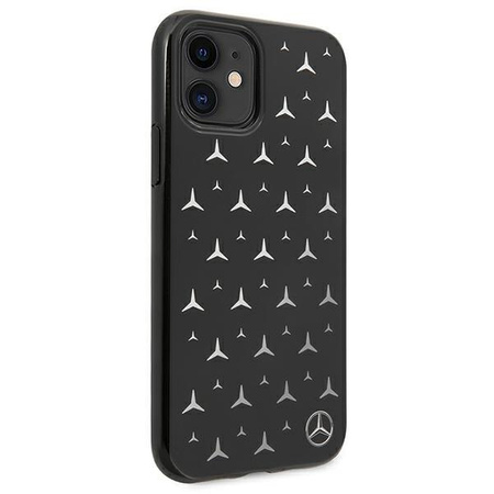 Mercedes MEHCN61ESPBK iPhone 11 6,1" / Xr czarny/black hardcase Silver Stars Pattern