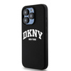 DKNY ETUI CASE HARDCASE DO IPHONE 15 PRO DO MAGSAFE LIQUID SILICONE Z LOGO