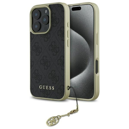 GUESS CASE HARDCASE DO IPHONE 16 PRO 6.3'' CHARMS COLLECTION ZABEZPIECZENIE