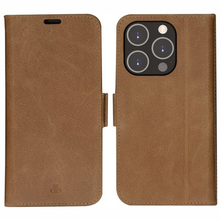 DBRAMANTE 1928 ETUI SKÓRZANE DO IPHONE 14 PRO MAX WYSOKA OCHRONA ZAMKNIĘCIE