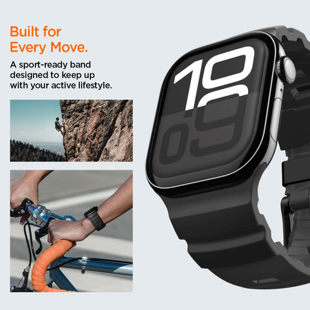 SPIGEN WBS2 BAND APPLE WATCH 8 / 9 / 10 / 11 / SE / ULTRA (44 / 45 / 46 / 49 MM) BLACK