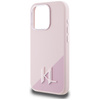 KARL LAGERFELD ETUI SILICONE SHADOW METAL INITIAL DO MAGSAFE IPHONE 15 PRO