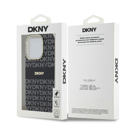 DKNY ETUI HARDCASE DO IPHONE 15 PRO 6.1 IML MONO STRIPE DO MAGSAFE