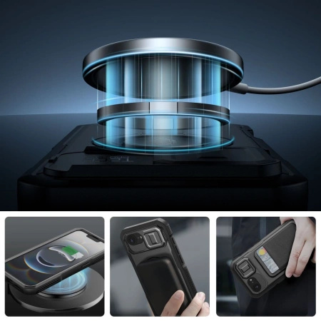TECH-PROTECT ETUI KEVLAR DO IPHONE 16E Z MAGSAFE OCHRONA PRZECIW