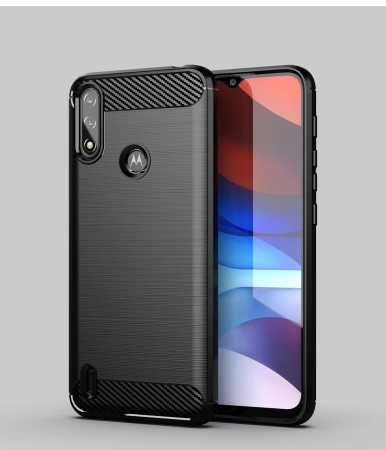 HURTEL CARBON CASE POKROWIEC DO MOTOROLA MOTO E7I POWER OCHRONA ELASTYCZNE