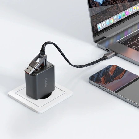 ACEFAST KABEL C13-05 USB-C DO USB-A 480MB/S 3A DO TELEFONÓW I LAPTOPÓW 0.2M