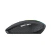 Mysz bezprzewodowa Wozinsky WMGK-1132 podświetlana RGB - czarna