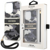 Guess GUHCP13SKCABBK iPhone 13 mini 5,4" czarny/black hardcase Camo Strap Collection