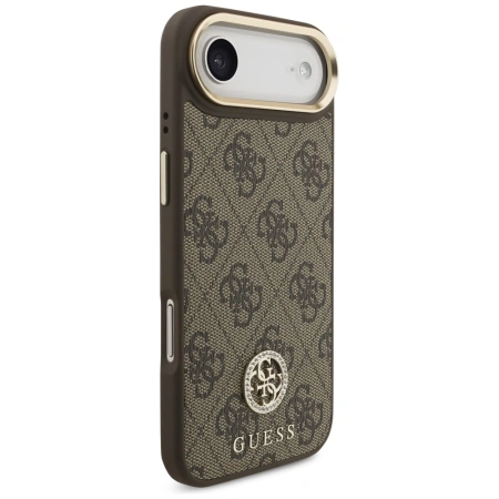 GUESS ETUI 4G STRASS LOGO DO IPHONE AIR MAGSAFE Z PRZEWAGĄ ODPORNOŚCI NA