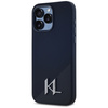 KARL LAGERFELD ETUI DO IPHONE 15 PRO SILICONE SHADOW METAL INITIAL MAGNETIC