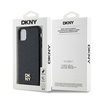 DKNY ETUI DO IPHONE 11 Xr 6.1 HARDCASE SKÓRZANE Z LOGO I MONOGRAM