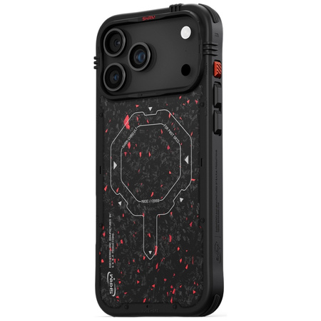 Etui Skinarma Vektor do iPhone 17 Pro    Max Magnetic Charging czarny