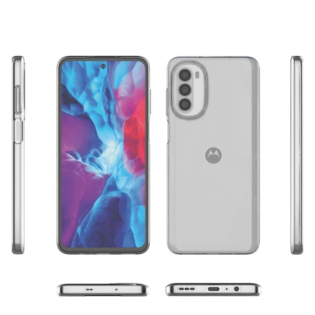 HURTEL ETUI POKROWIEC CIEŃKI DO MOTOROLA MOTO G82 5G MOTO G52 PRZEZROCZYSTE