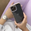 HURTEL FASHION CASE ETUI DO IPHONE 13 PRO MAX POKROWIEC ZŁOTA RAMKA