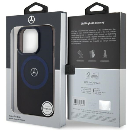 MERCEDES ETUI HARDCASE DO IPHONE 16 PRO MAX 6.9 DO MAGSAFE DOUBLE LAYER