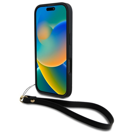 DKNY ETUI HARDCASE DO IPHONE 16 PRO MAX 6.9 Z RĘKAWKIEM W STYLU LOGO