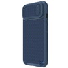 Nillkin Textured S Case etui iPhone 14 Plus pancerny pokrowiec z osłoną na aparat niebieskie