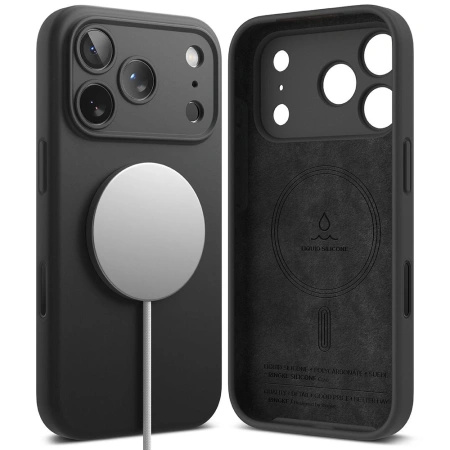 RINGKE ETUI SILICONE MAGNETIC DO IPHONE 17 PRO MAX Z MAGSAFE OCHRONA