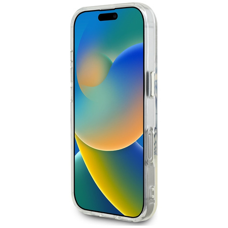 GUESS ETUI POKROWIEC MAGNETYCZNY DO MAGSAFE IPHONE 16 PRO LOGO METALOWE