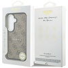 Etui Guess 4G Embossed Ring MagSafe do   Samsung Galaxy S26 brązowy