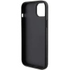 Etui Karl Lagerfeld Saffiano Cardslot Karl&Choupette Metal Pin do iPhone 15 - czarne