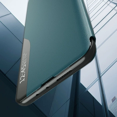 HURTEL ECO LEATHER VIEW CASE POKROWIEC DO SAMSUNG GALAXY A72 4G Z KLAPKĄ