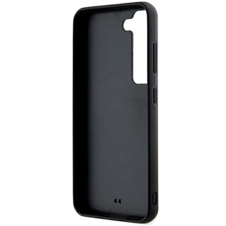 Etui Karl Lagerfeld 3D Rubber Glitter Logo na Samsung Galaxy S23+ - czarne