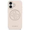 Etui Guess Perforated 4G MagSafe do iPhone 17 różowy