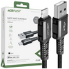 Acefast kabel MFI USB - Lightning 1,2m, 2,4A czarny (C1-02 black)