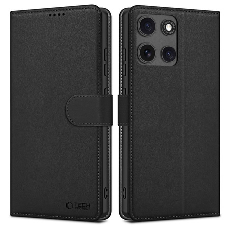 TECH-PROTECT WALLET DO MOTOROLA MOTO G15 G15 POWER ETUI Z FUNKCJĄ STAND I