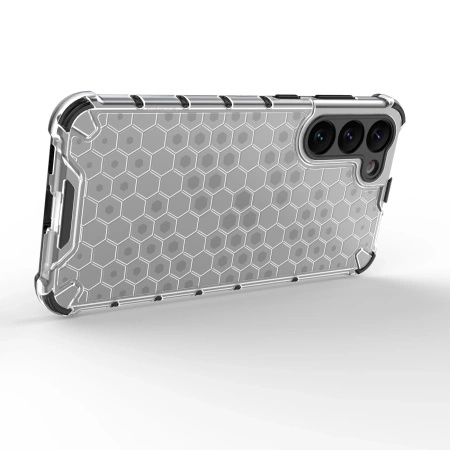 HURTEL ETUI PANCERNE DO SAMSUNG GALAXY S23+ HONEYCOMB PRZEZROCZYSTE OCHRONA