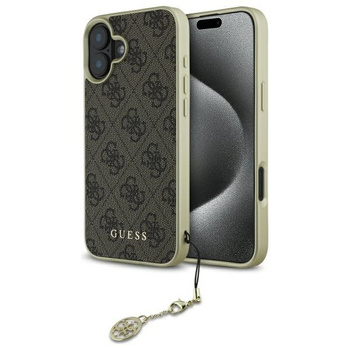 GUESS ETUI HARDCASE DO IPHONE 16 PLUS 6.7 CHARMS COLLECTION Z WZOREM LOGO