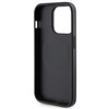 Etui Guess GUHMP14LPSAHMCK na iPhone 14 Pro - czarne Saffiano MagSafe