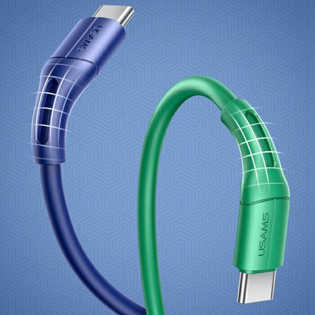 USAMS KABEL U68 USB-C DO TELEFONÓW 1M SZYBKIE ŁADOWANIE DO SAMSUNG GALAXY