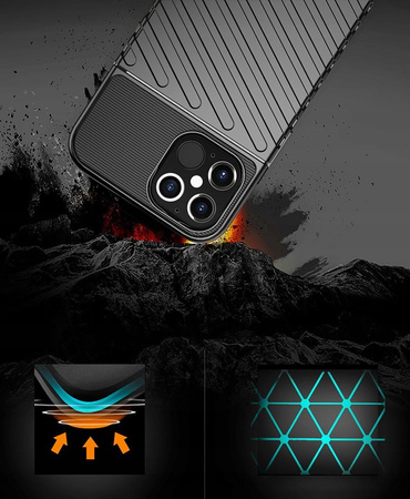HURTEL THUNDER CASE POKROWIEC DO IPHONE 12 PRO MAX OCHRONA I STYLOWY WYGLĄD